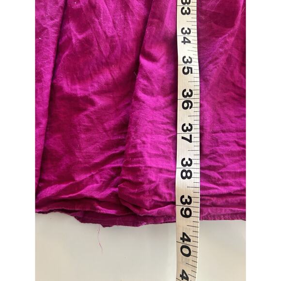 Indikka XL Pink Purple Colorblock Maxi Skirt Tiered Boho Maxi Colorful Prairie - Picture 4 of 14